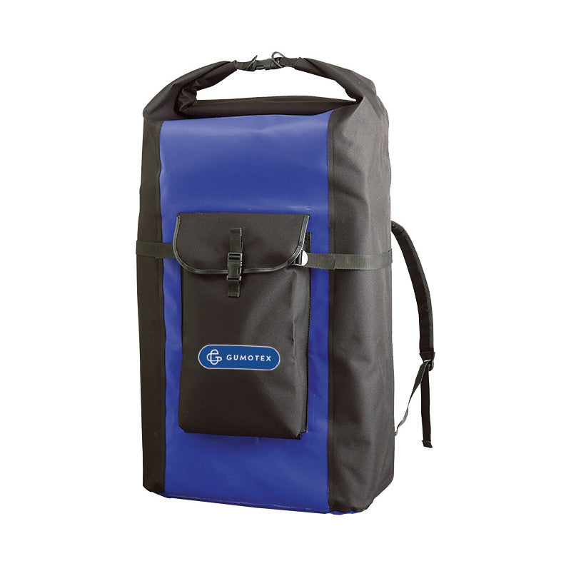KORTEXIN wasserdichter Transportrucksack, schwarz-blau