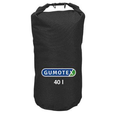 KORTEX wasserdichter Packsack schwarz 40L