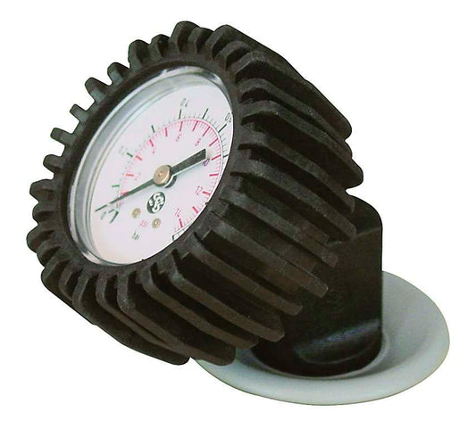 Manometer zum Aufsetzen für GUMOTEX Push-Push-Ventile