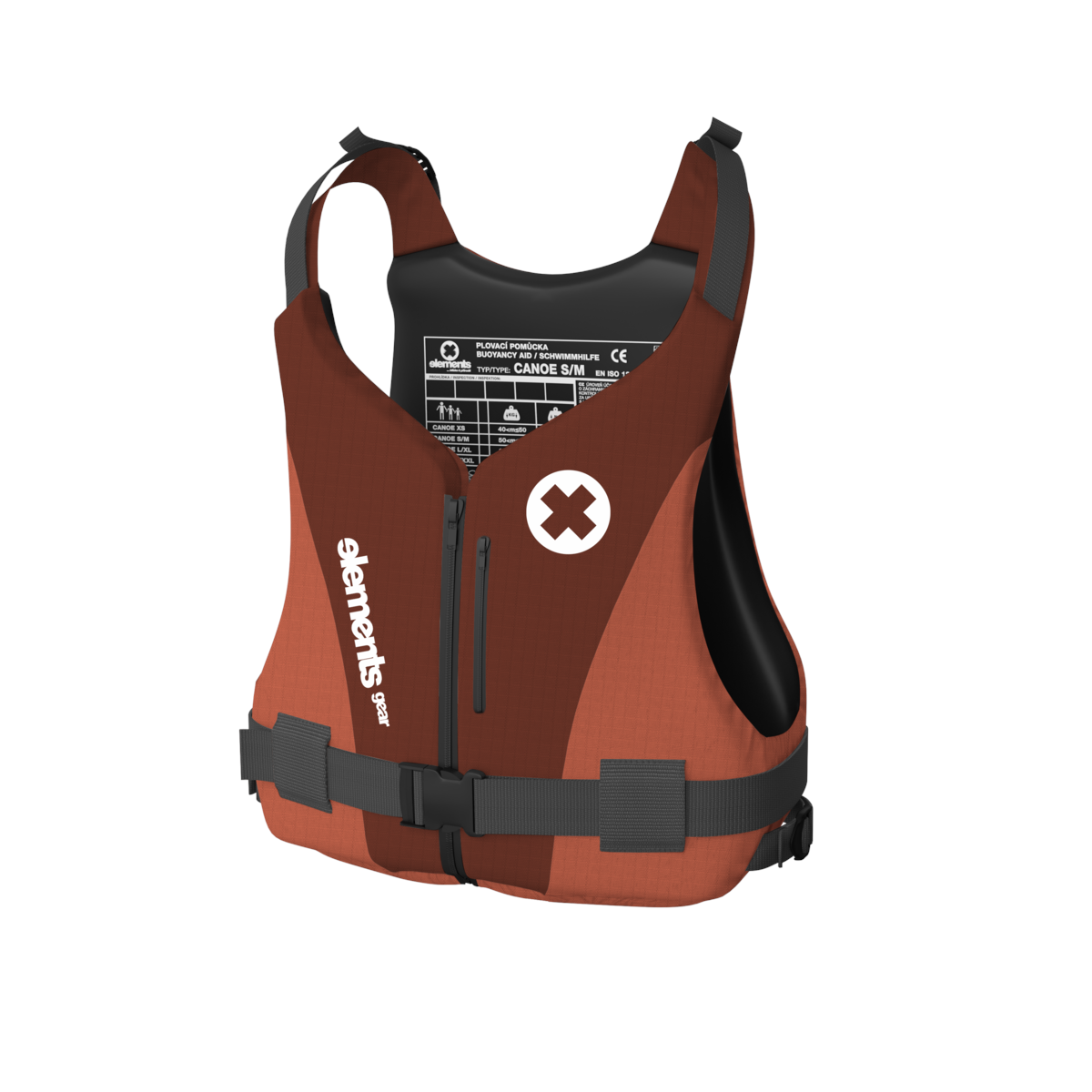 ROVER PFD Schwimmweste EG-1005 rot