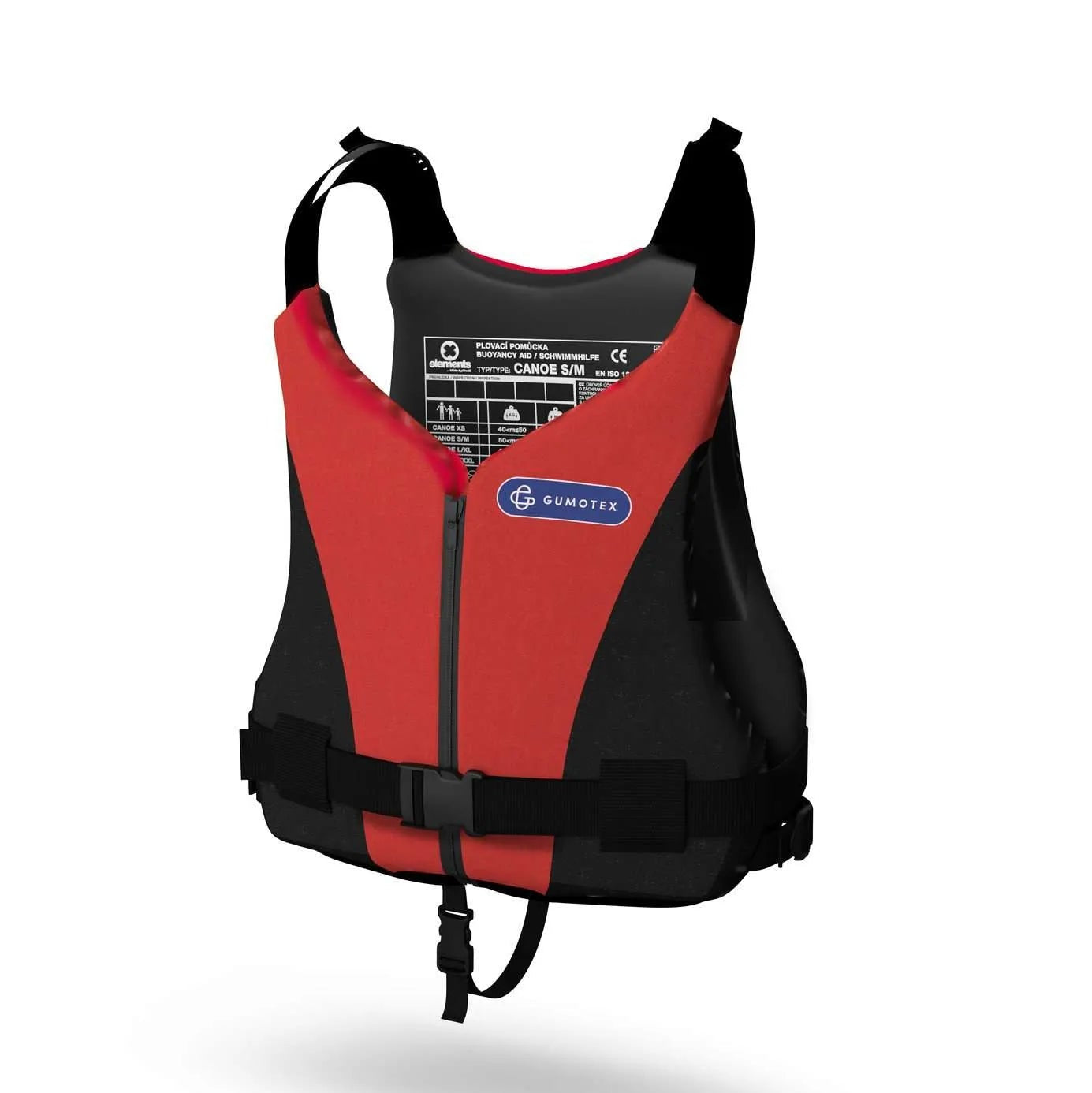 Schwimmweste Plus rot