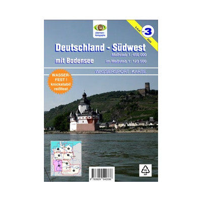Wassersport-Wanderkarte 3