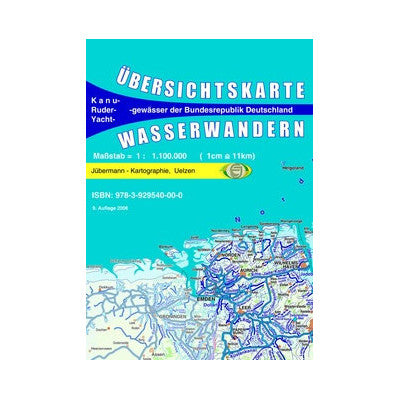 Wasserkarte JÜ Deutschland Übersicht